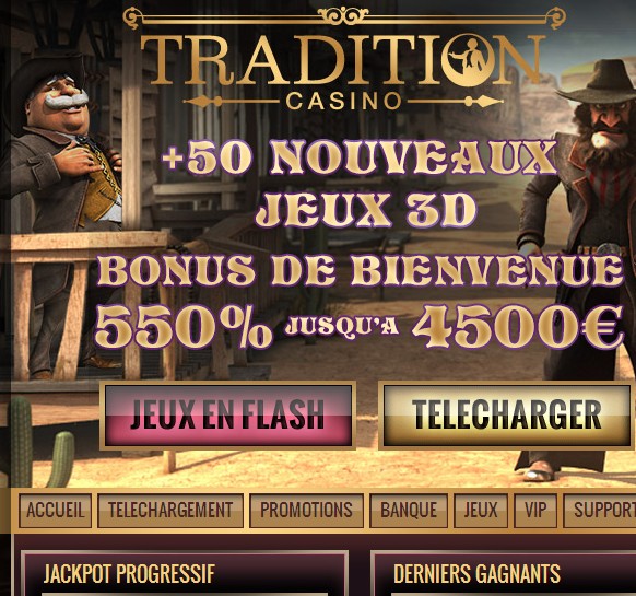 Tradition live casino