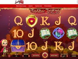 Machine a sous FairyTale Legends sur Lucky31 Casino