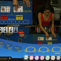 Baccarat en direct du Queenco Casino sur Dublinbet