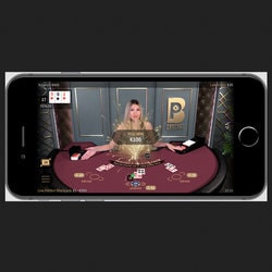 Table de jeu Live Perfect Blackjack de Netent Live