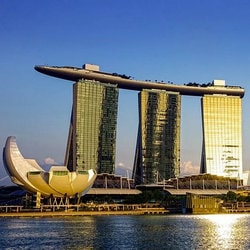 Le Marina Bay Sand a Singapour est un des plus beaux casinos du monde