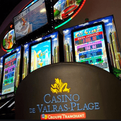 Un jackpot progressif tombe sur une des machines a sous du Casino de Valras-Plage