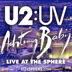 Affiche de la residence de U2 a Las Vegas