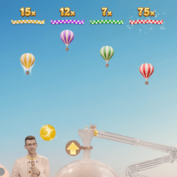 Machine a sous et Loterie Balloon Race