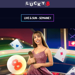 roulettes en ligne sur Lucky8