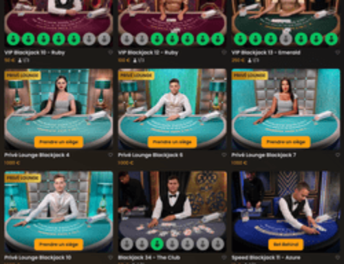 Des jeux de live blackjack en plus sur Prince Ali