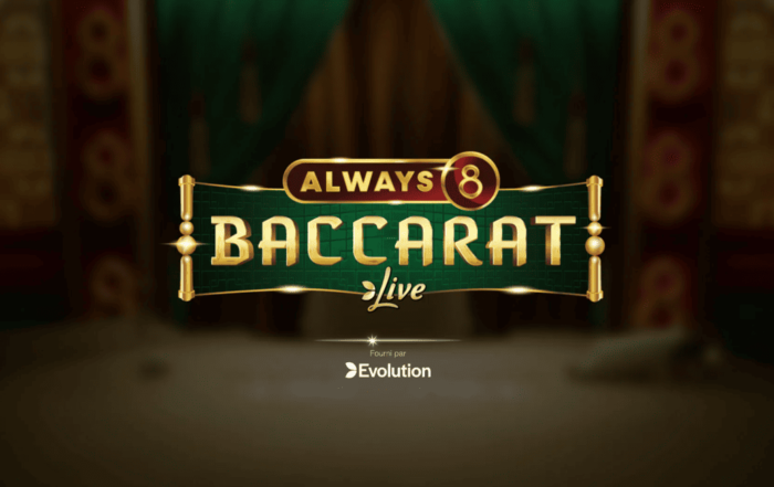 Always 8 Baccarat by Evolution