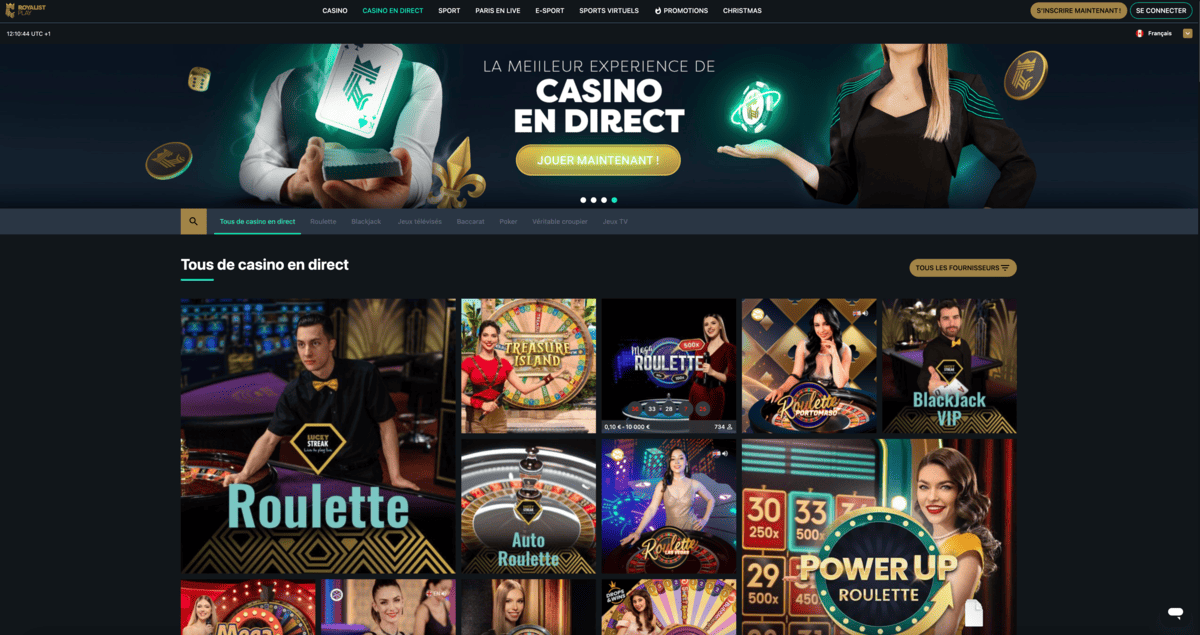 RoyalistPlay Live Casino