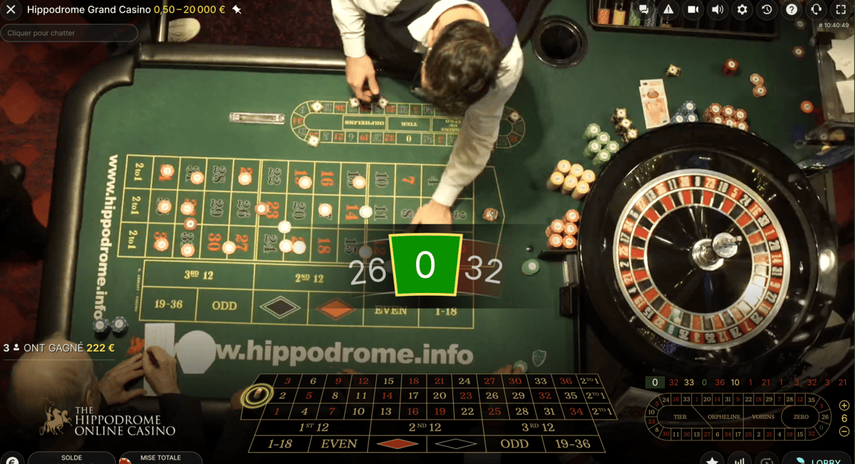 Numero Zero sort a l'Hippodrome Casino